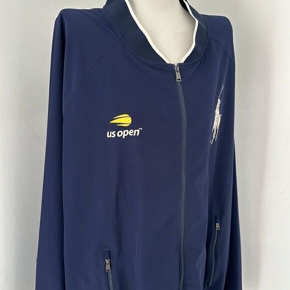 POLO US Open Lineman Windbreaker Jacket Size 4xl - Picture 4 of 6